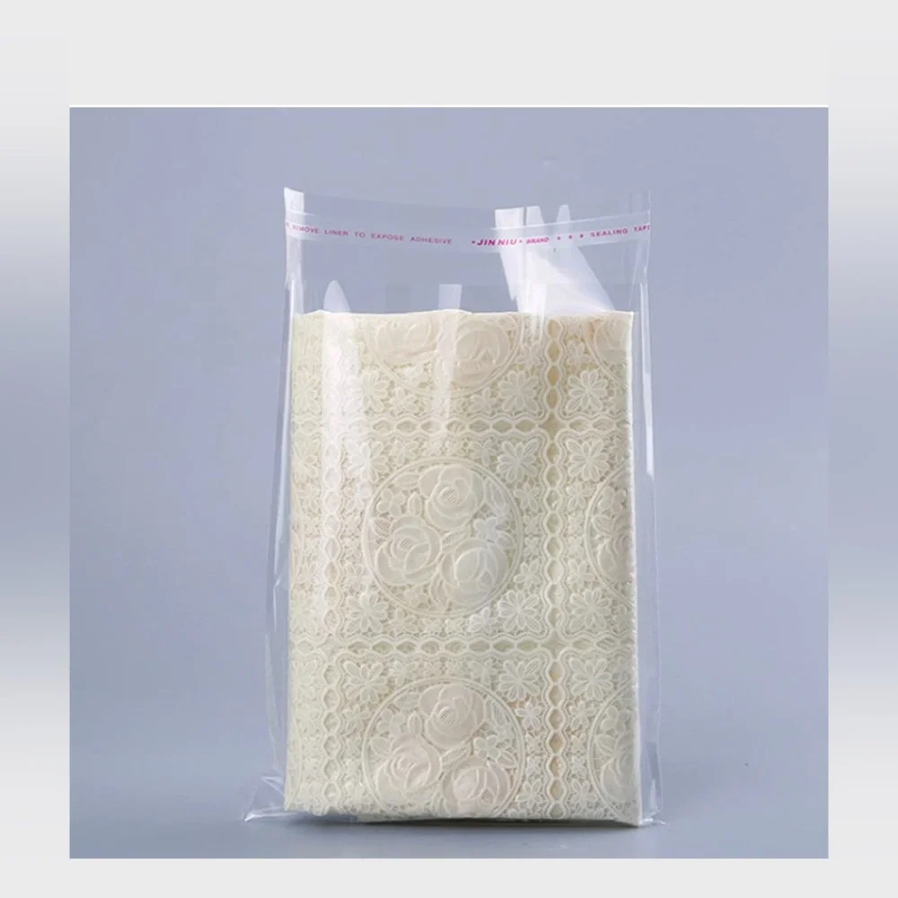100ct ~6’x9’ Crystal Clear Cello Bags w/100ct Free Thank-You Stickers 🍃🆕🍃
